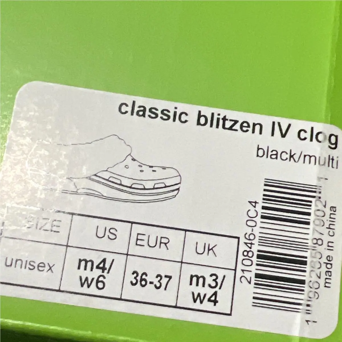 Crocs shoes - Blitzen IV - Blitzen - Black 4