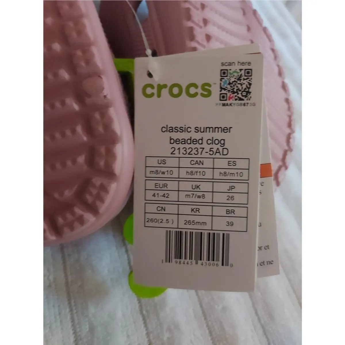 Crocs shoes - CROCS 2026 - Pink 11