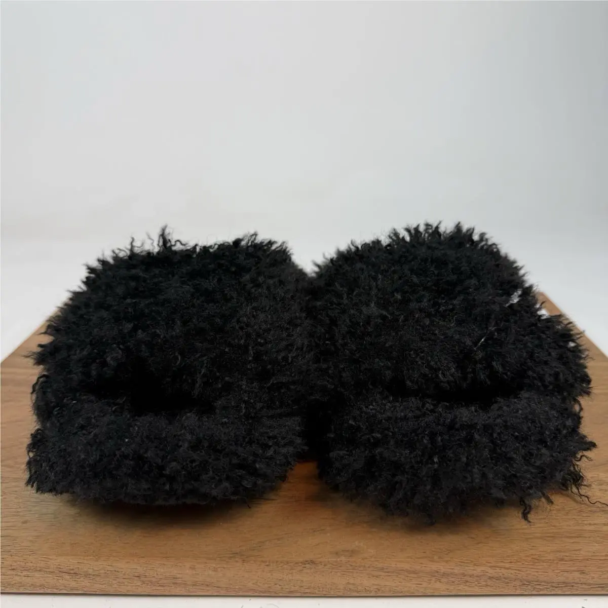 Crocs shoes - Crocs Shaggy Fur Slide - Shaggy Fur Slide - Black 0