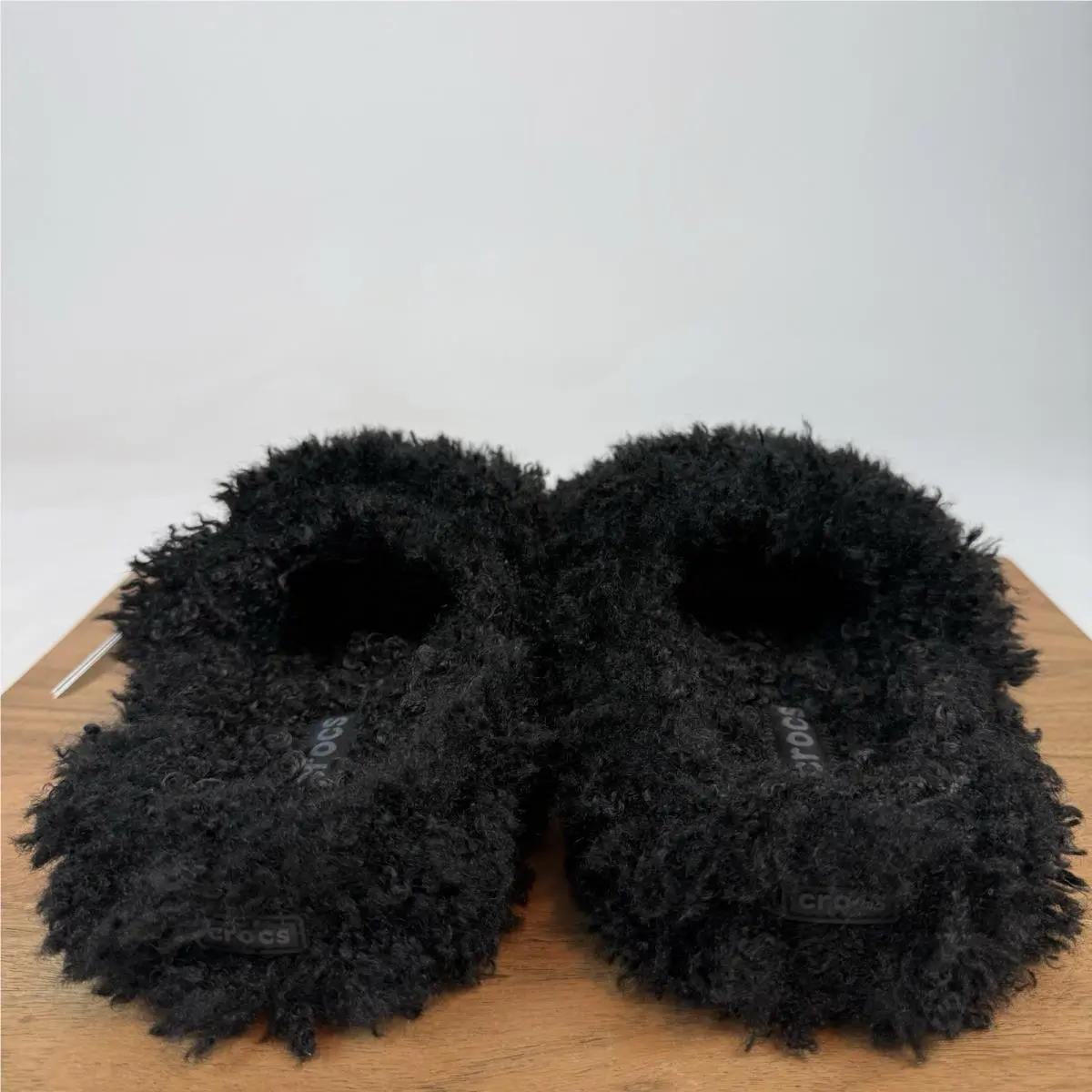 Crocs shoes - Crocs Shaggy Fur Slide - Shaggy Fur Slide - Black 4