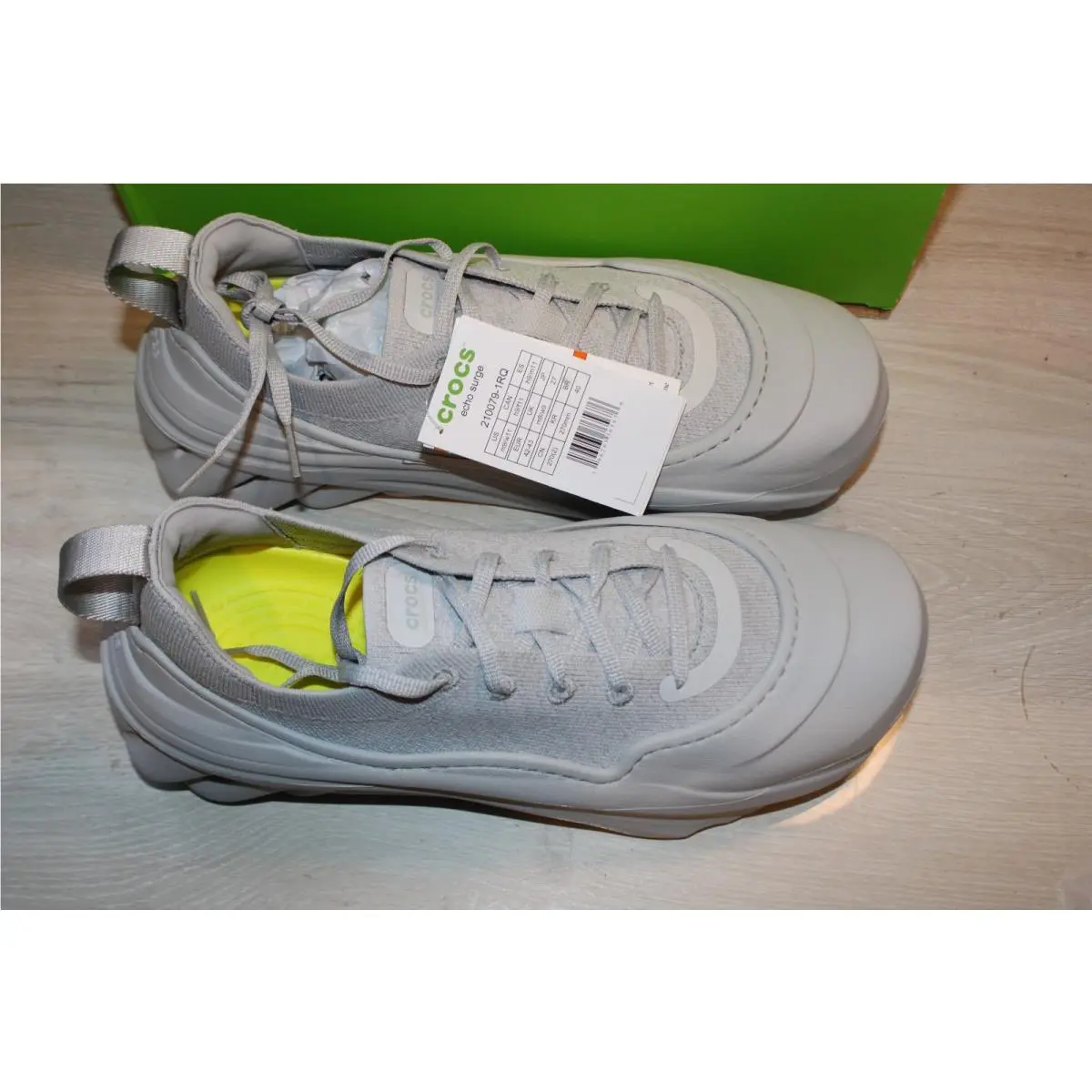 Crocs shoes - CROCS BLACK ECHO SURGE - BLACK ECHO SURGE - Gray 2