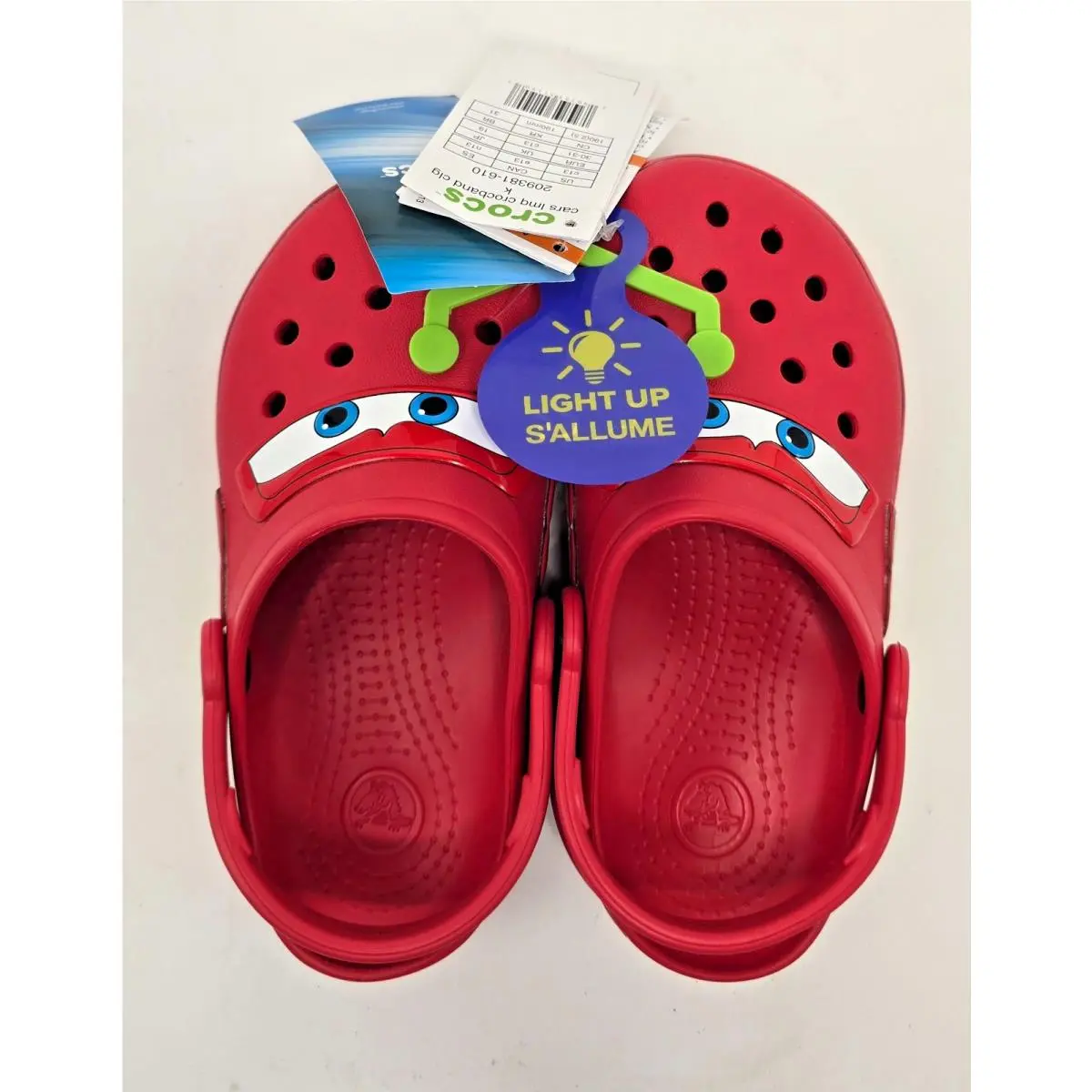 Crocs shoes - Red (UPC: 196265511907) 0