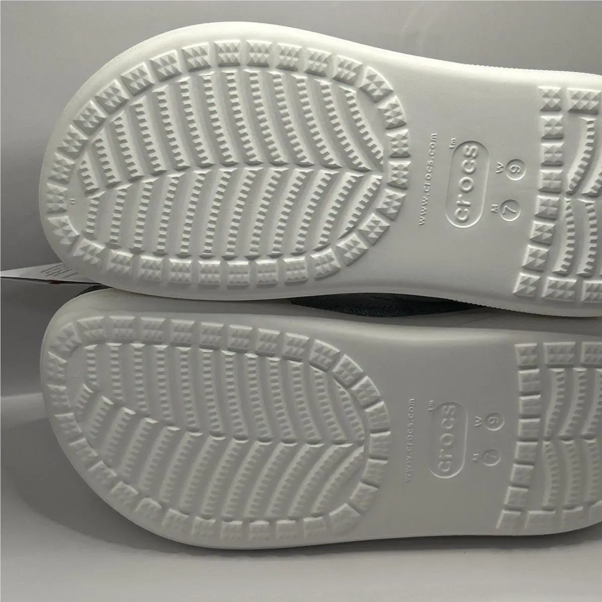 Crocs shoes - CROCS CLASSIC CRUSH - CLASSIC CRUSH - Denim Blue (Denim Print ) 21
