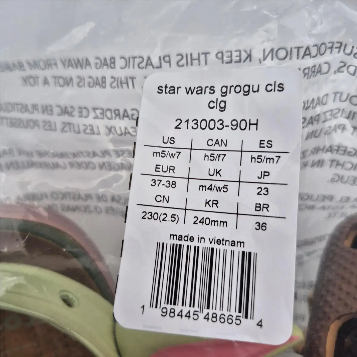 Crocs shoes - Multicolor (UPC: 198445486654) 1