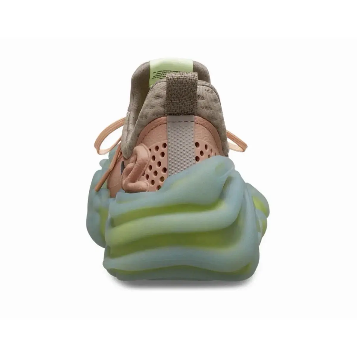 Crocs shoes - Crocs Pollex Juniper - Pollex Juniper - SALEHE-POLLEX-JUNIPER-GUAVA - Orange, Manufacturer: Guava/Mauve/Green 3