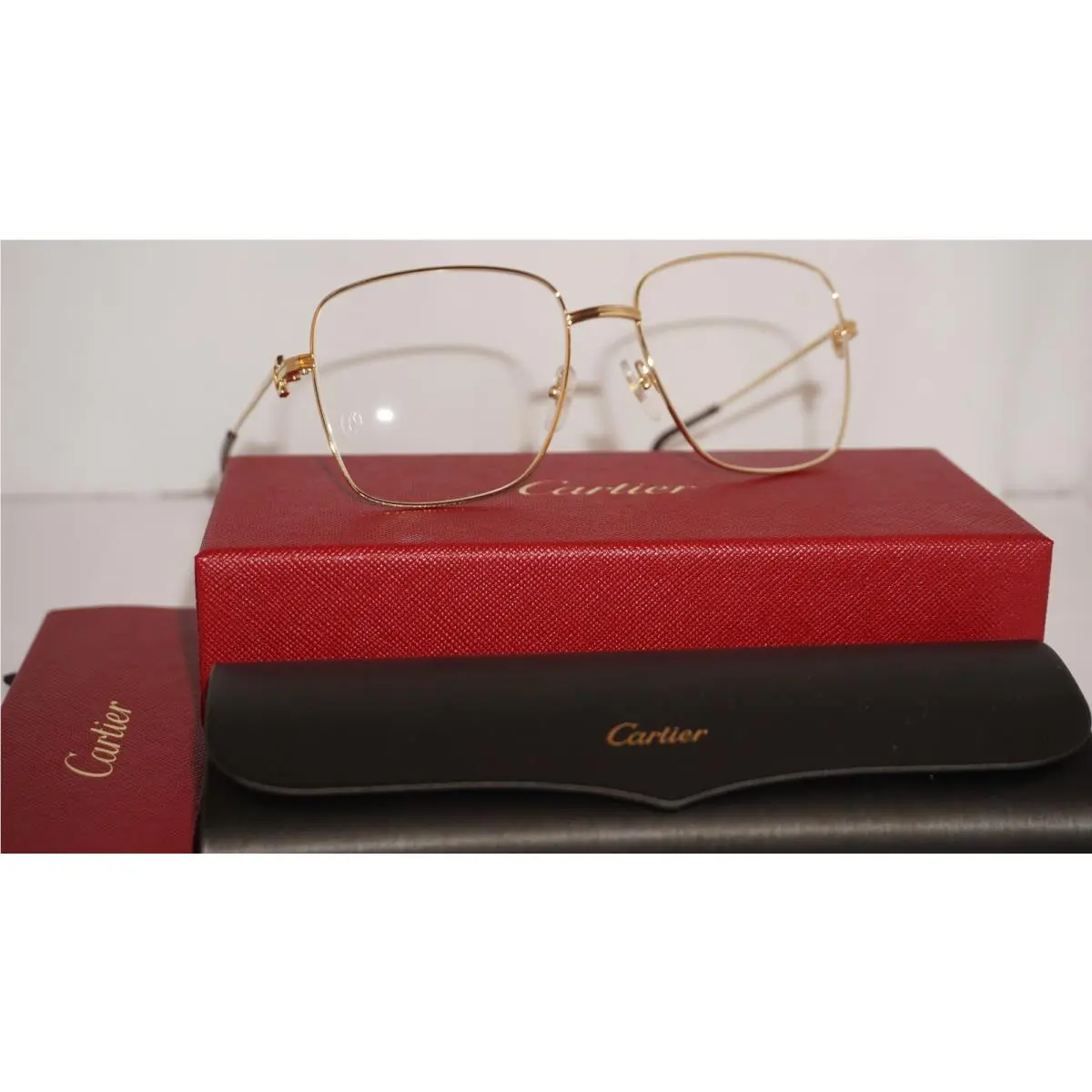 Cartier Eyeglasses Gold CT0253O 002 56 17 140