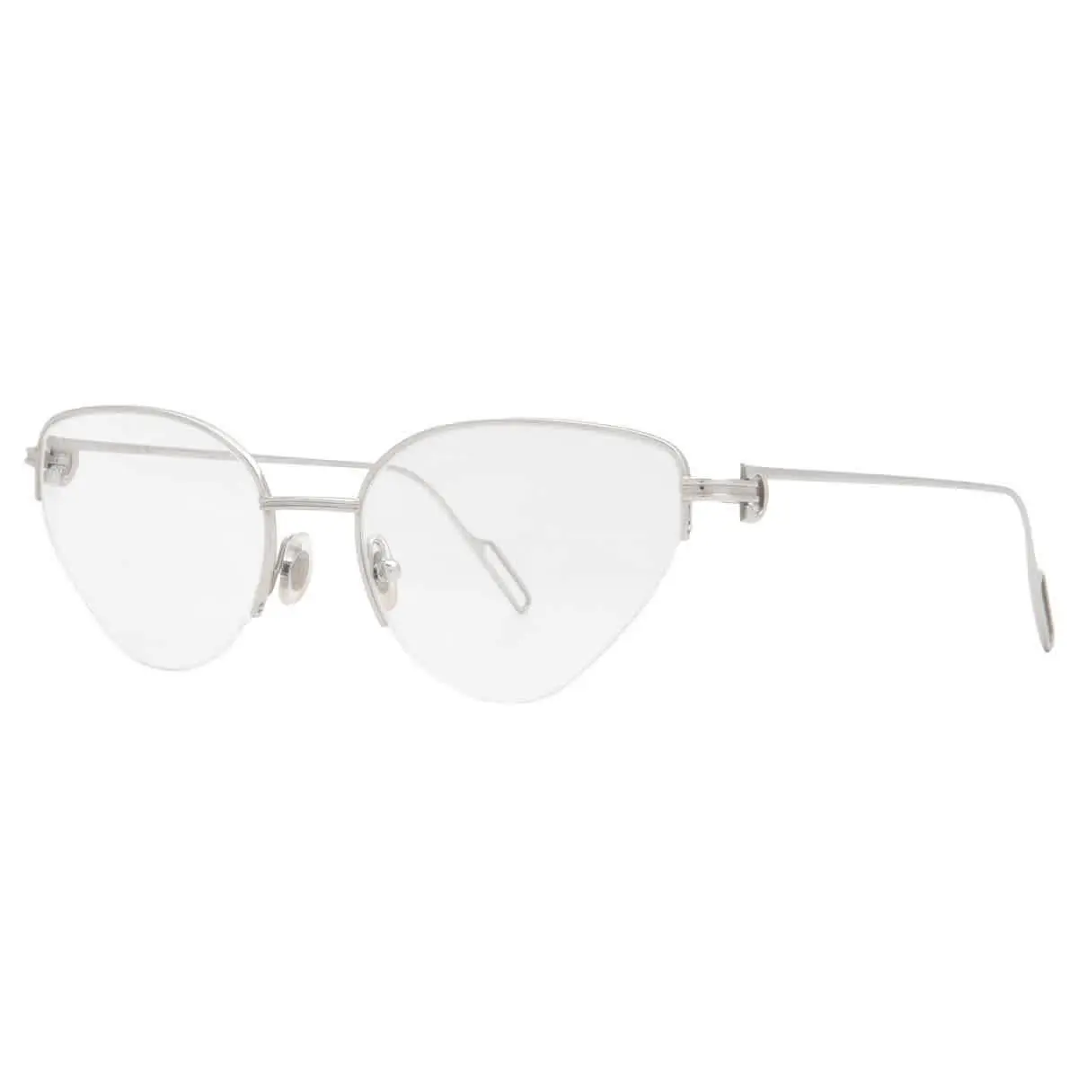 Cartier Premiere de Cartier Demo Cat Eye Ladies Eyeglasses CT0157O 003 54