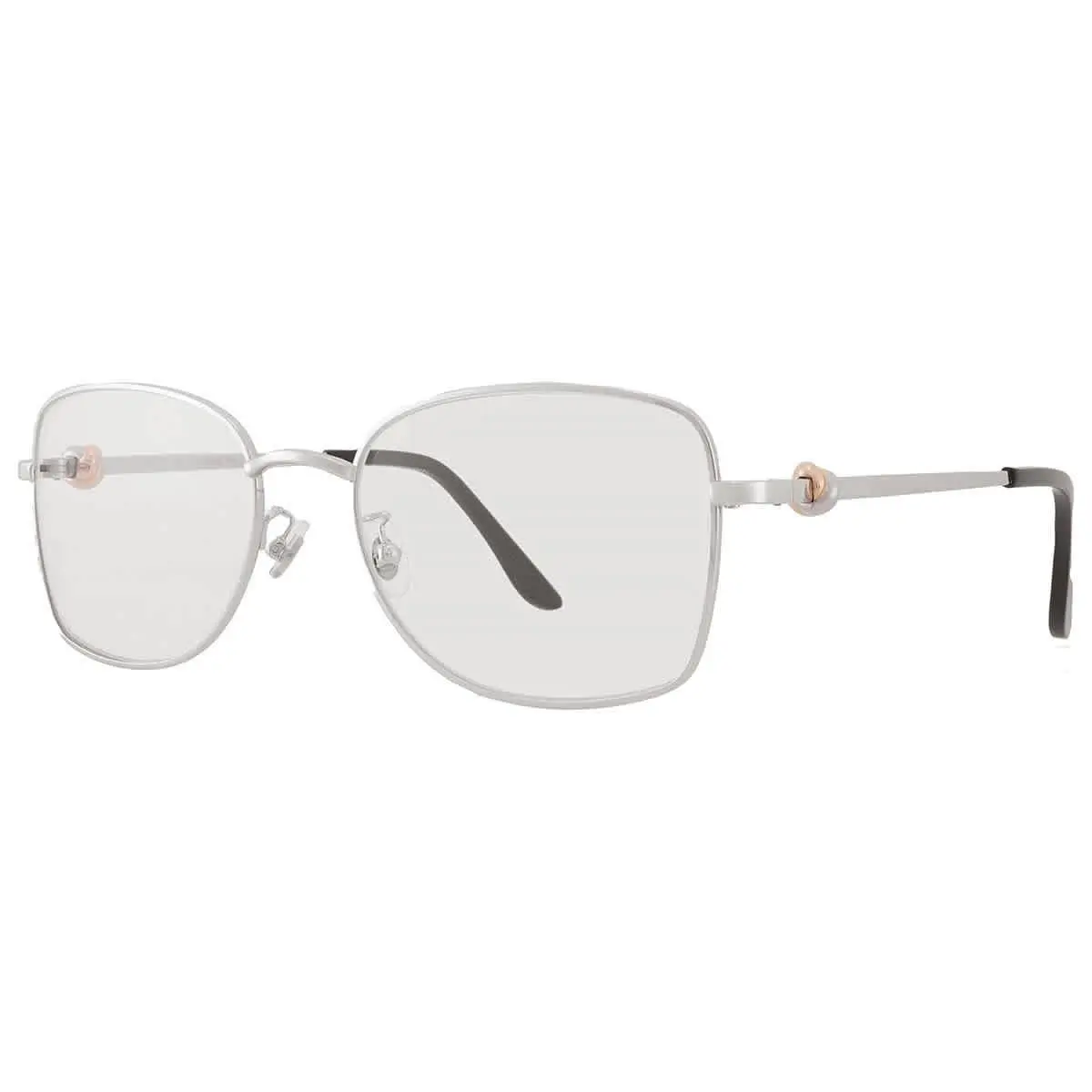 Cartier Trinity Demo Cat Eye Ladies Eyeglasses CT0223O 002 54 CT0223O 002 54