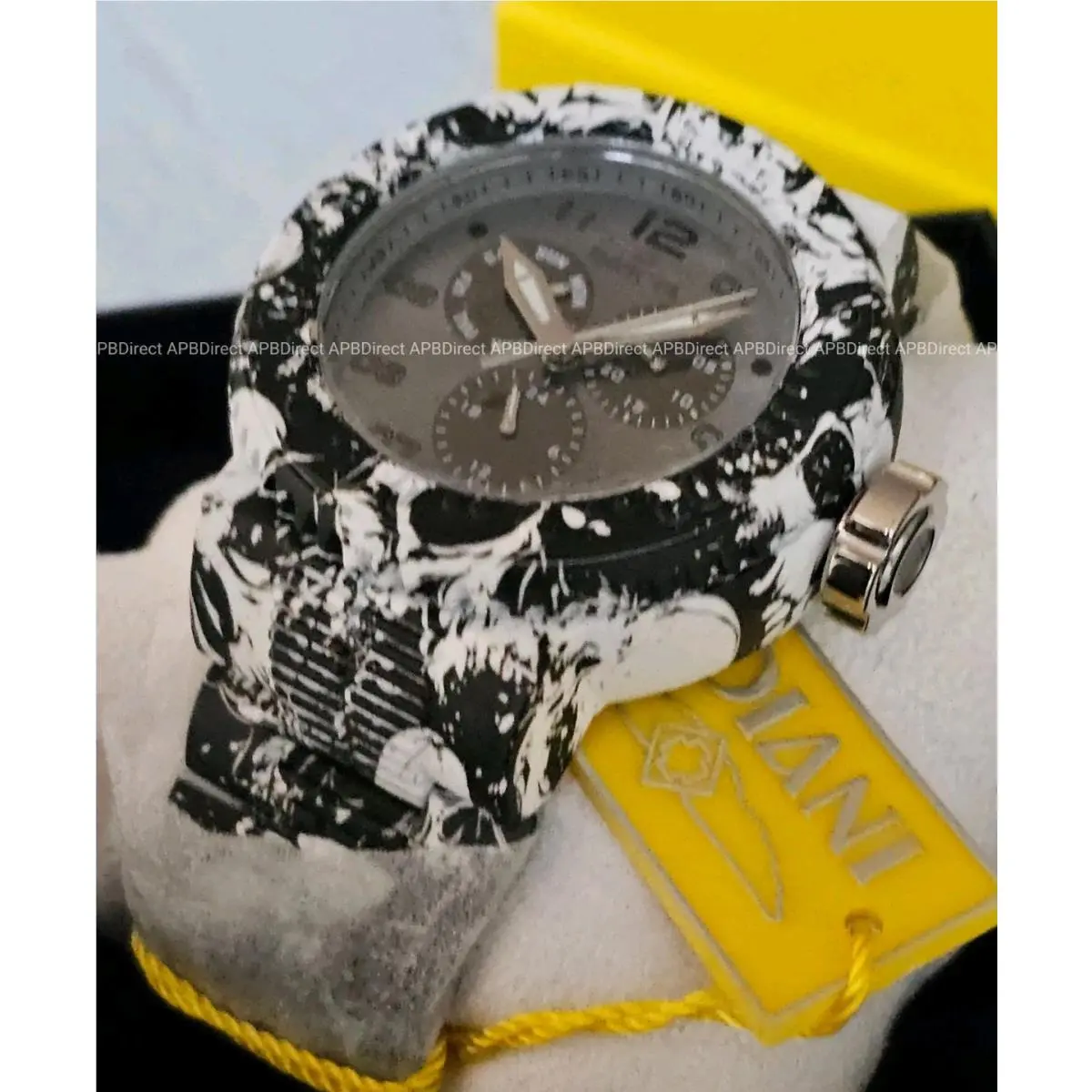 Invicta - Pro Diver Hydroplated Skulls Muliti - Black White - 53mm Mens Watch
