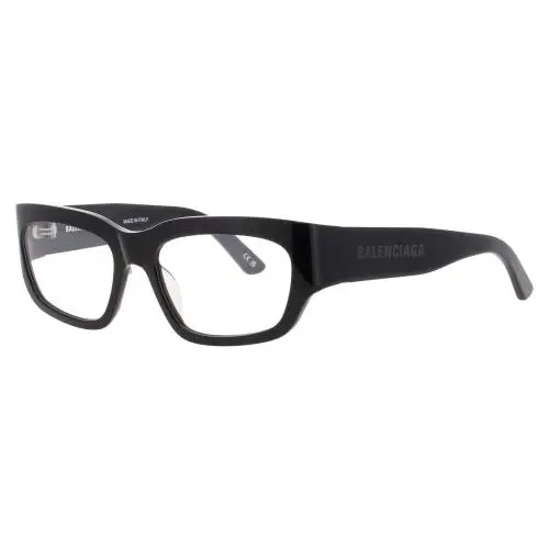 Balenciaga BB0334O 001 54 Eyeglasses Black Frame 54 mm