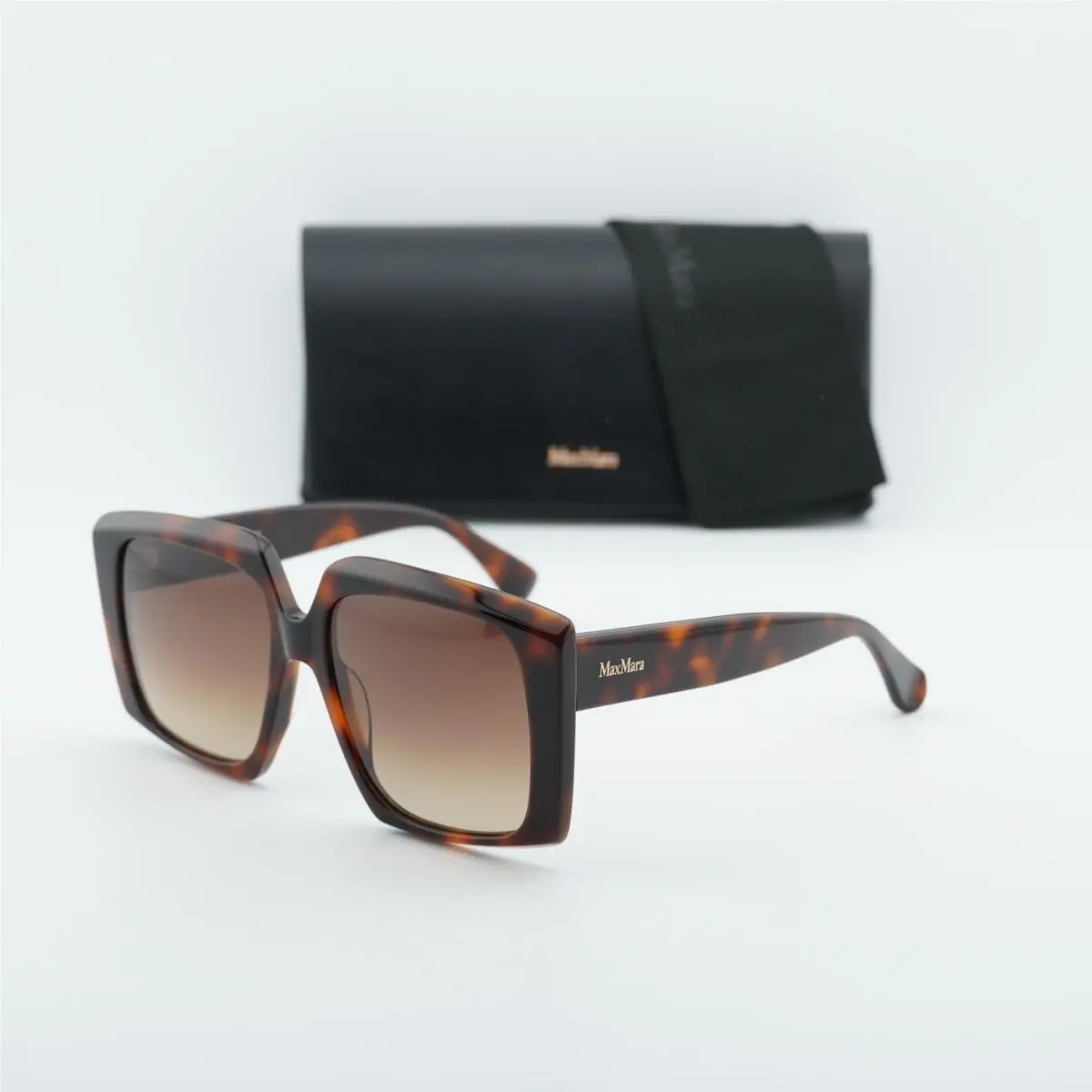Max Mara MM0024 52F Havana/brown Gradient 56-17-145 Sunglasses