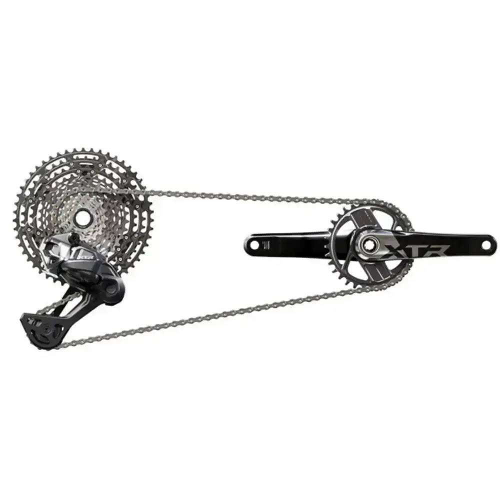 Shimano  - XTR M9200 Crankset - XTR Crankset - Silver 1