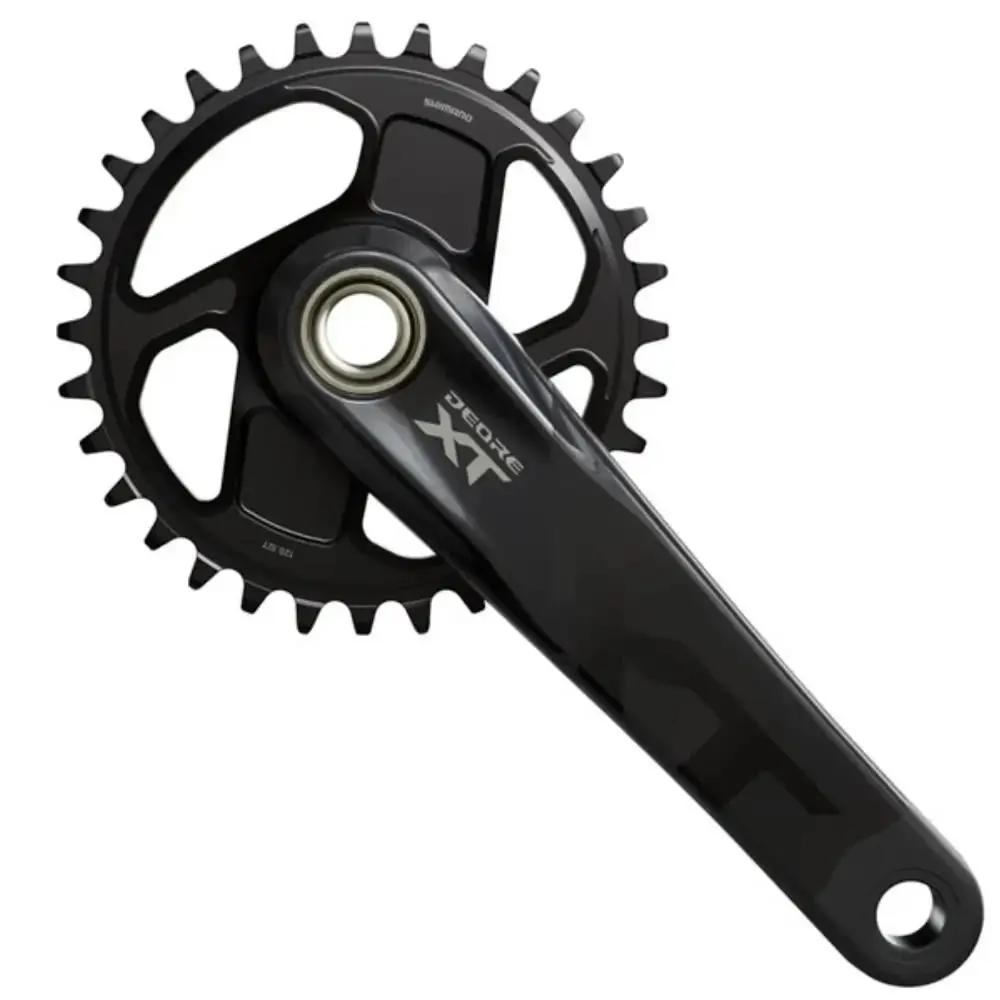 Shimano  - Deore XT M8200 Crankset - Deore Crankset - Black 2