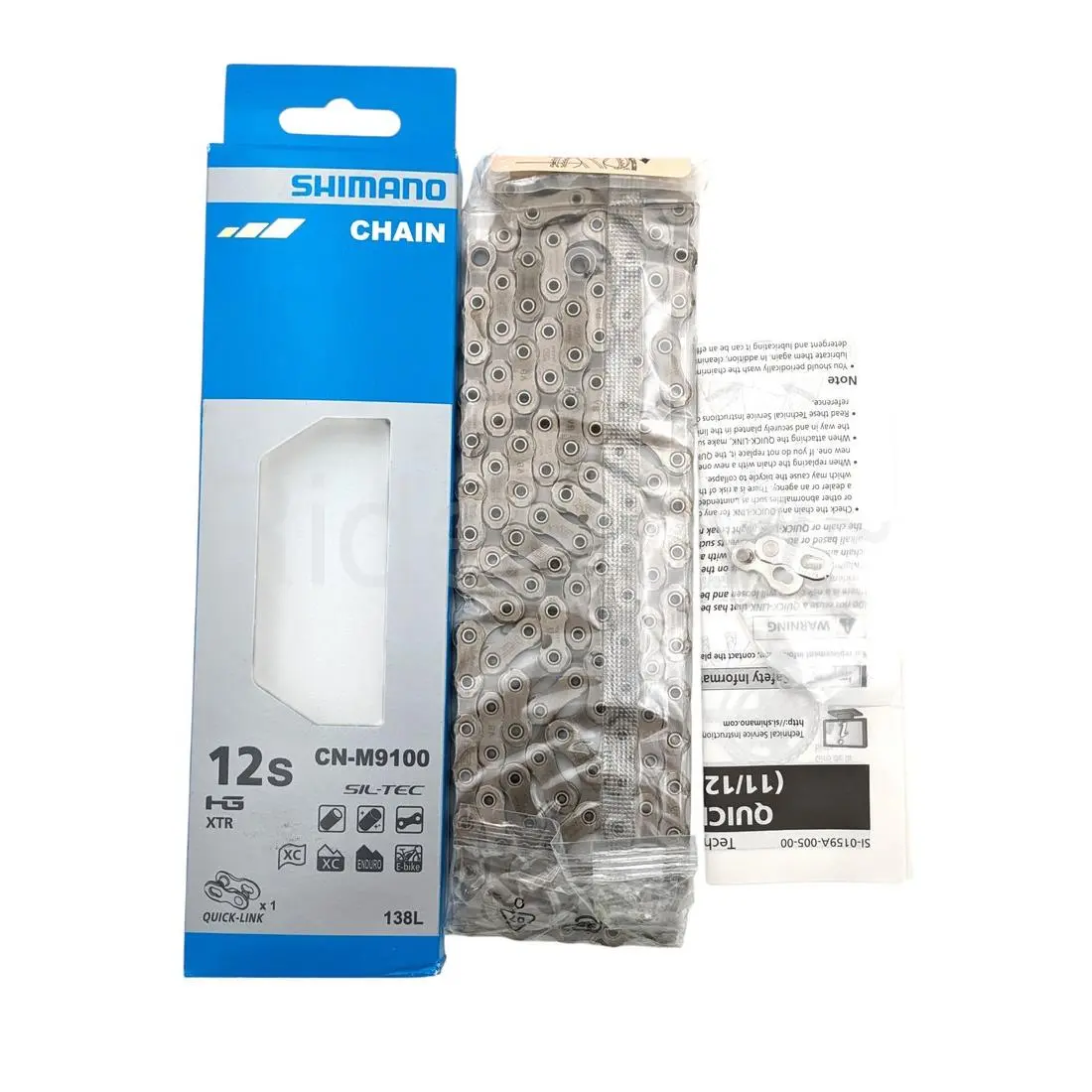 Shimano Xtr CN-M9100 Bike Chain 12/11S 138L Included/quick Link ICNM9100138Q