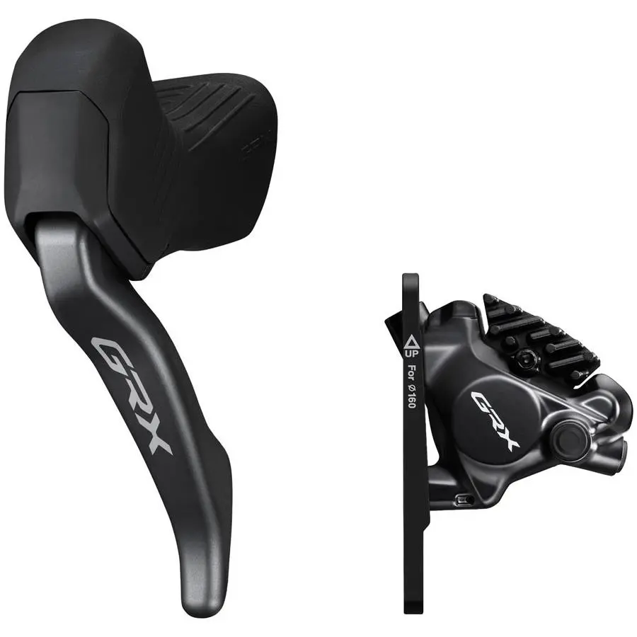 Grx BL-RX825 Brake Lever with BR-RX820 Disc Brake Caliper - Shimano Grx BL-RX825