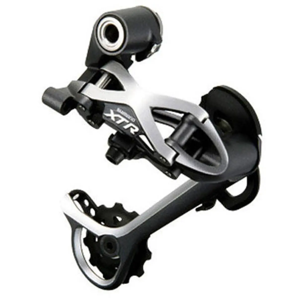 Shimano Xtr RD-M970 Sgs 9 Spd Mtn Bike Rear Derailleur Carbon Long Cage Vintage