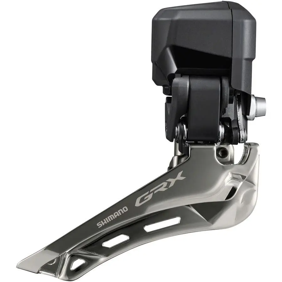 Shimano Grx FD-RX825 Di2 Front Derailleur - 2x12-Speed Braze-on Down Swing Fo