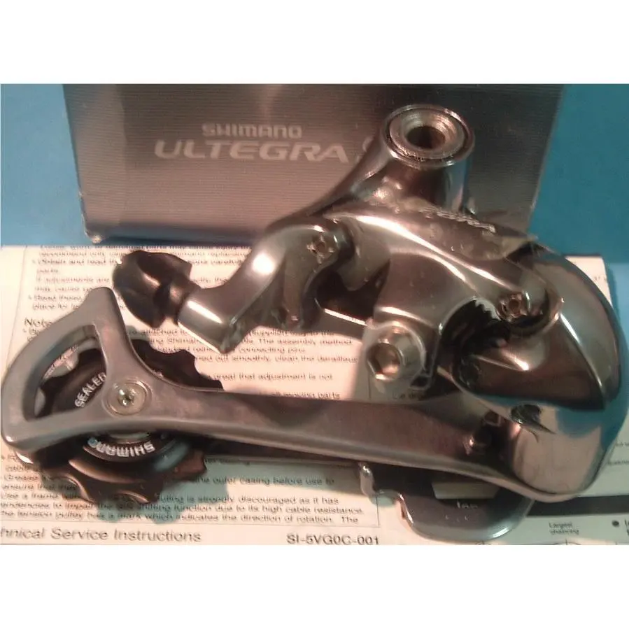 Shimano Ultegra SL RD-6600-G GS Rear Road Derailleur-new/nos 3 x10-Spd- Nib+