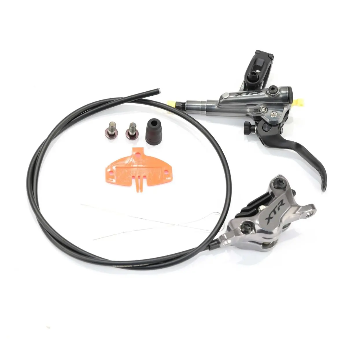 Shimano Xtr M9120 Disc Brake Set Front Left 850mm Hose 4-Piston Res