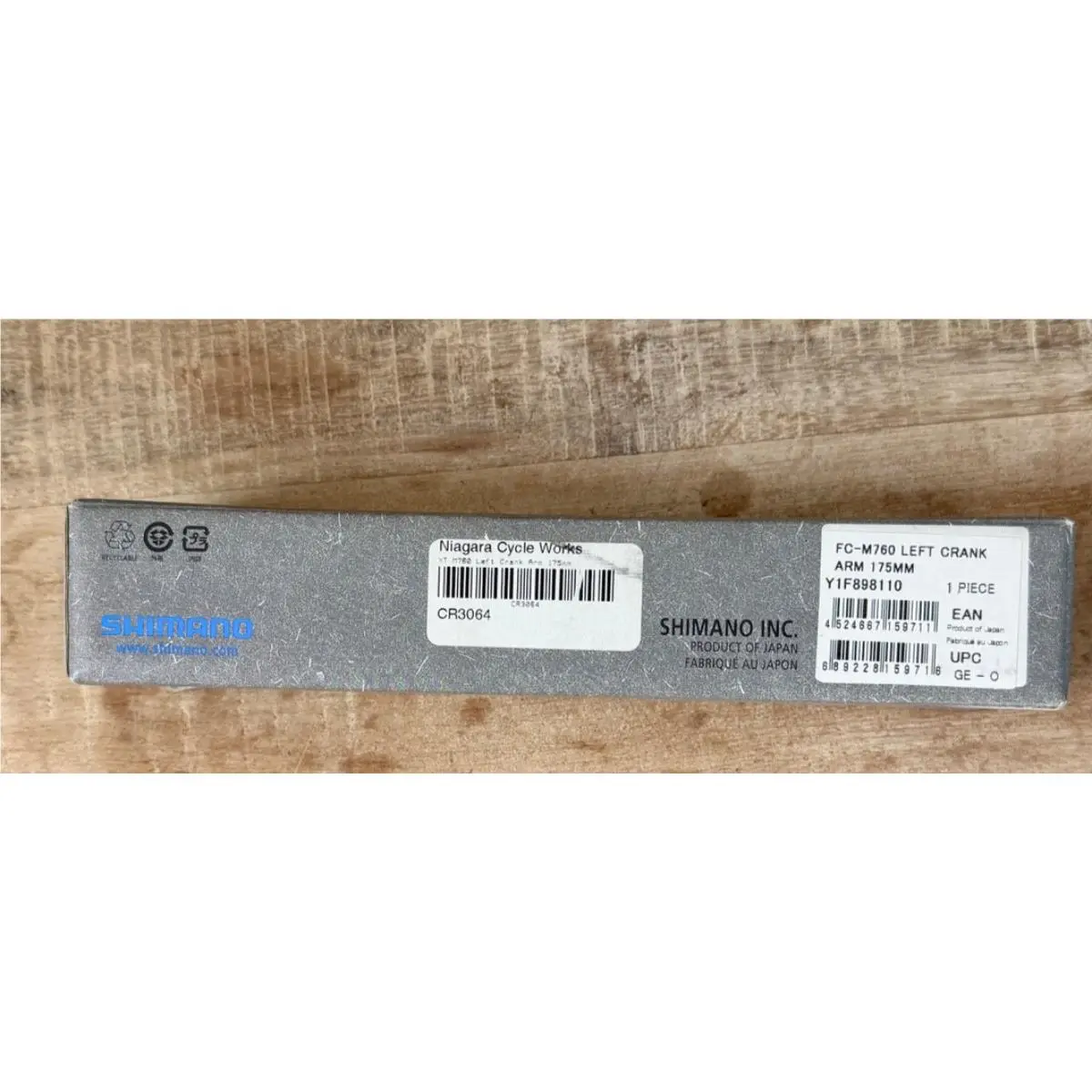 Shimano  - Deore XT - Deore - FC-M760 FC-M761 - Silver (UPC: 689228159716) 4