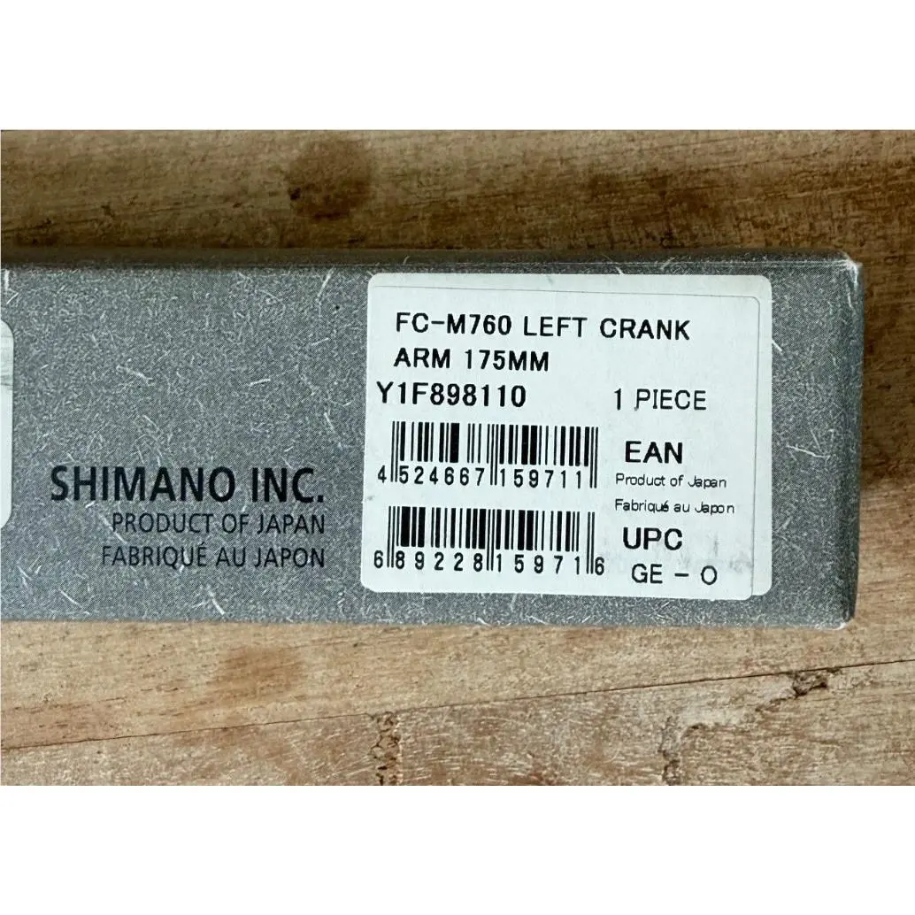 Shimano  - Deore XT - Deore - FC-M760 FC-M761 - Silver (UPC: 689228159716) 5