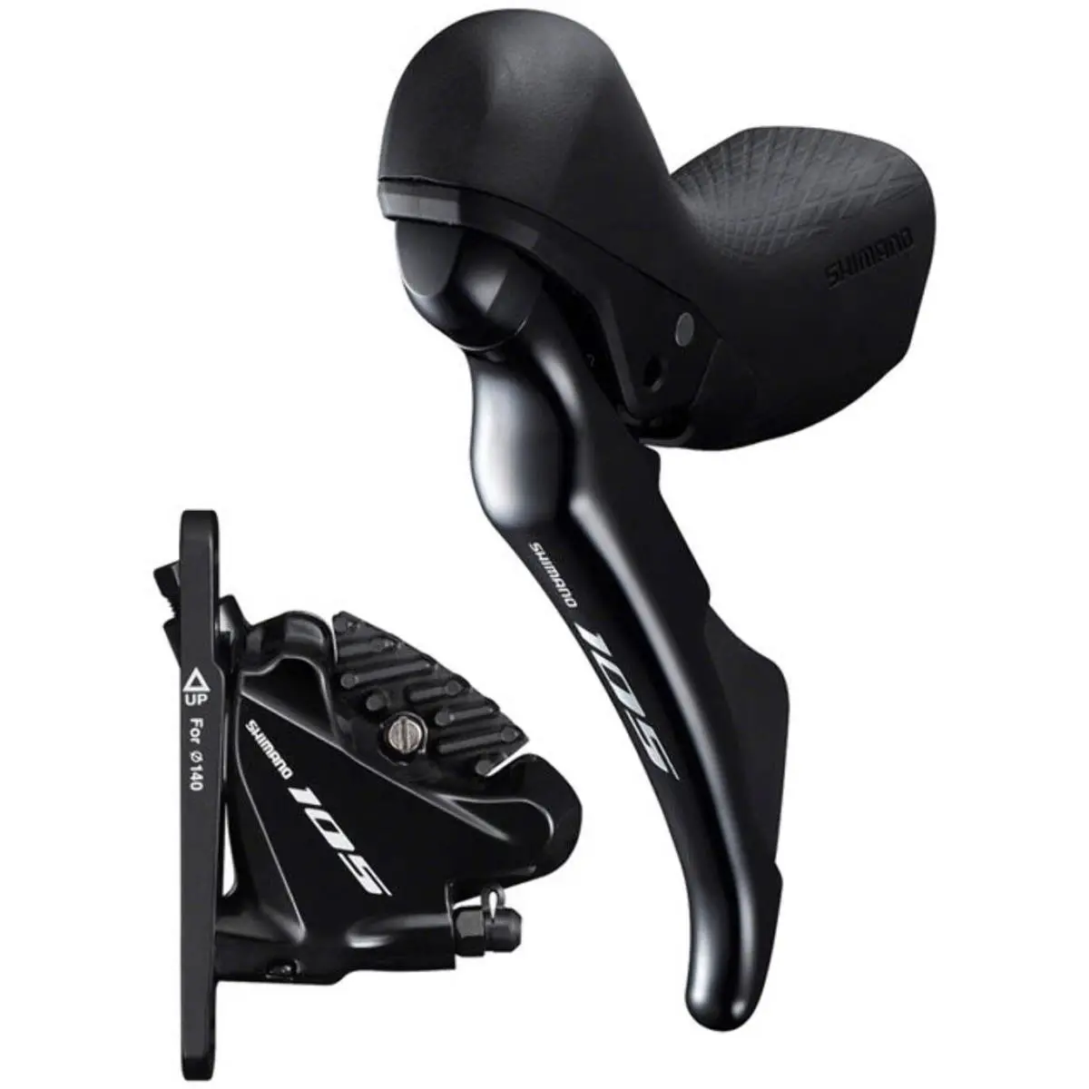 Shimano 105 ST-R7020 Left Standard Reach Double Hydraulic Brake/shift Lever with