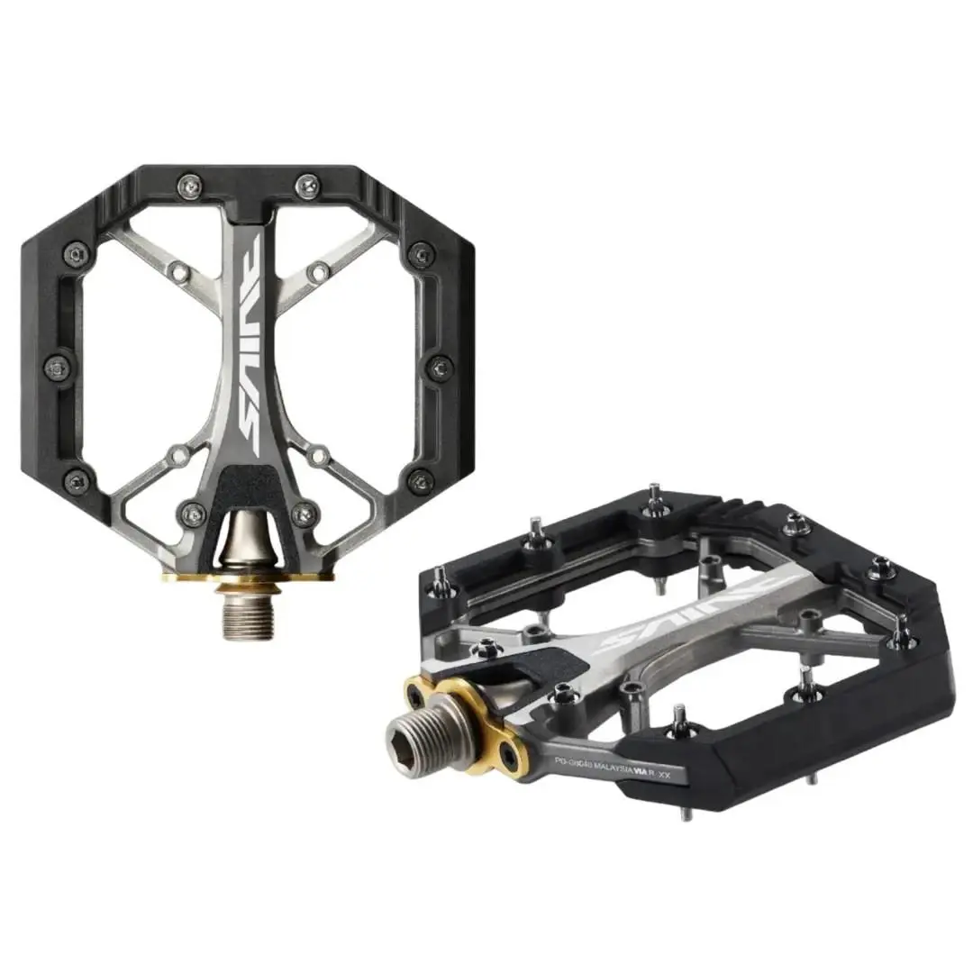 Shimano PD-G8040 Saint Flat Pedals Black/grey - Black, Grey