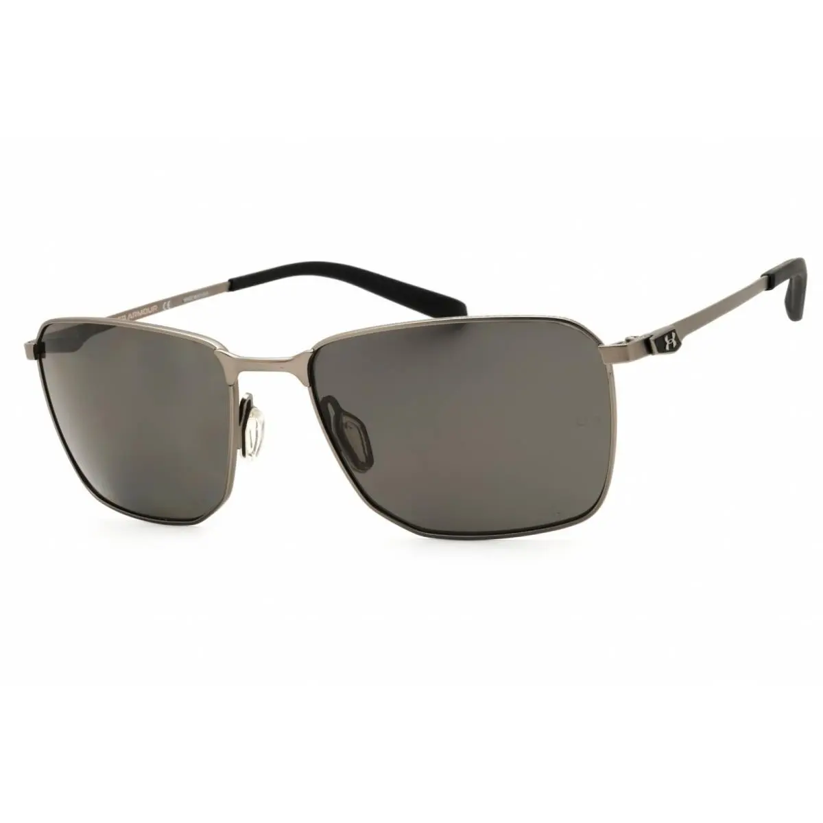 Under Armour Men`s Sunglasses Ruthenium Rectangular Frame UA Scepter 2/G 06LB M9