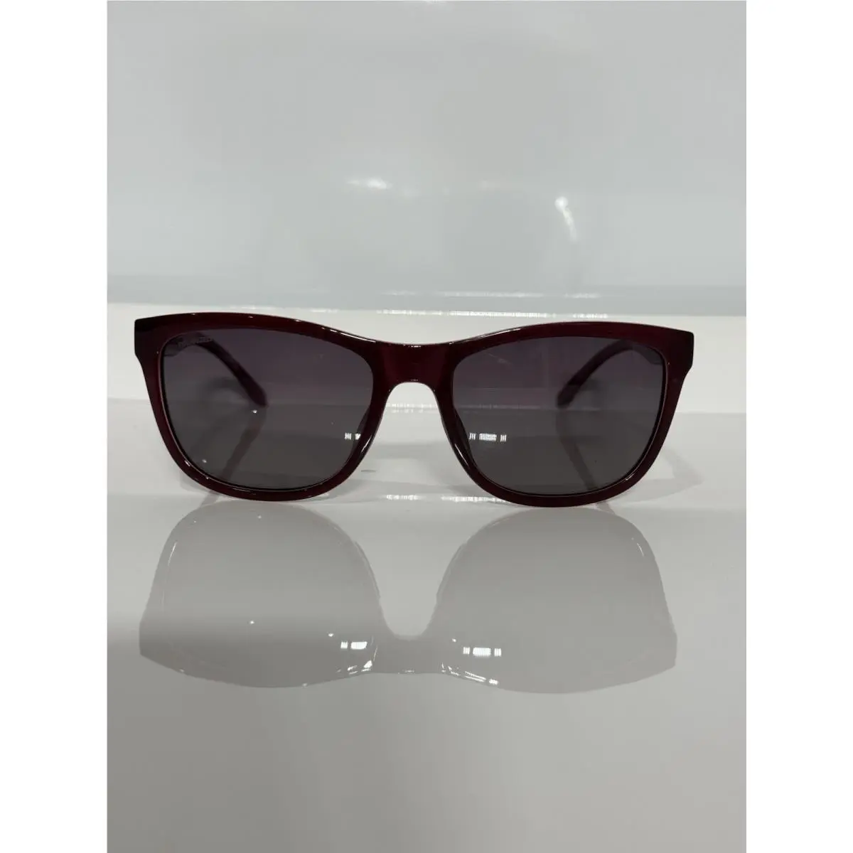 Under Armour UA Play Up 0T5XW Burgundy Pink Grey Polarized Sunglasses