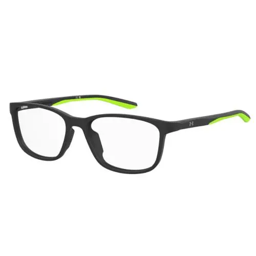 Under Armour UA 9022 30L Black Green Rectangular Teenager Eyeglasses