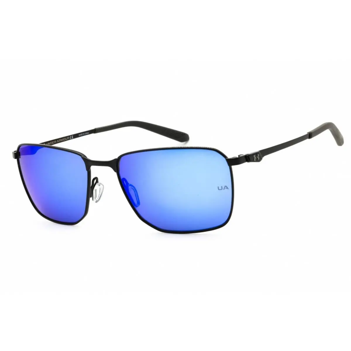 Under Armour Men`s Sunglasses Black Metal Full Rim Frame UA Scepter 2/G 0807 Z0