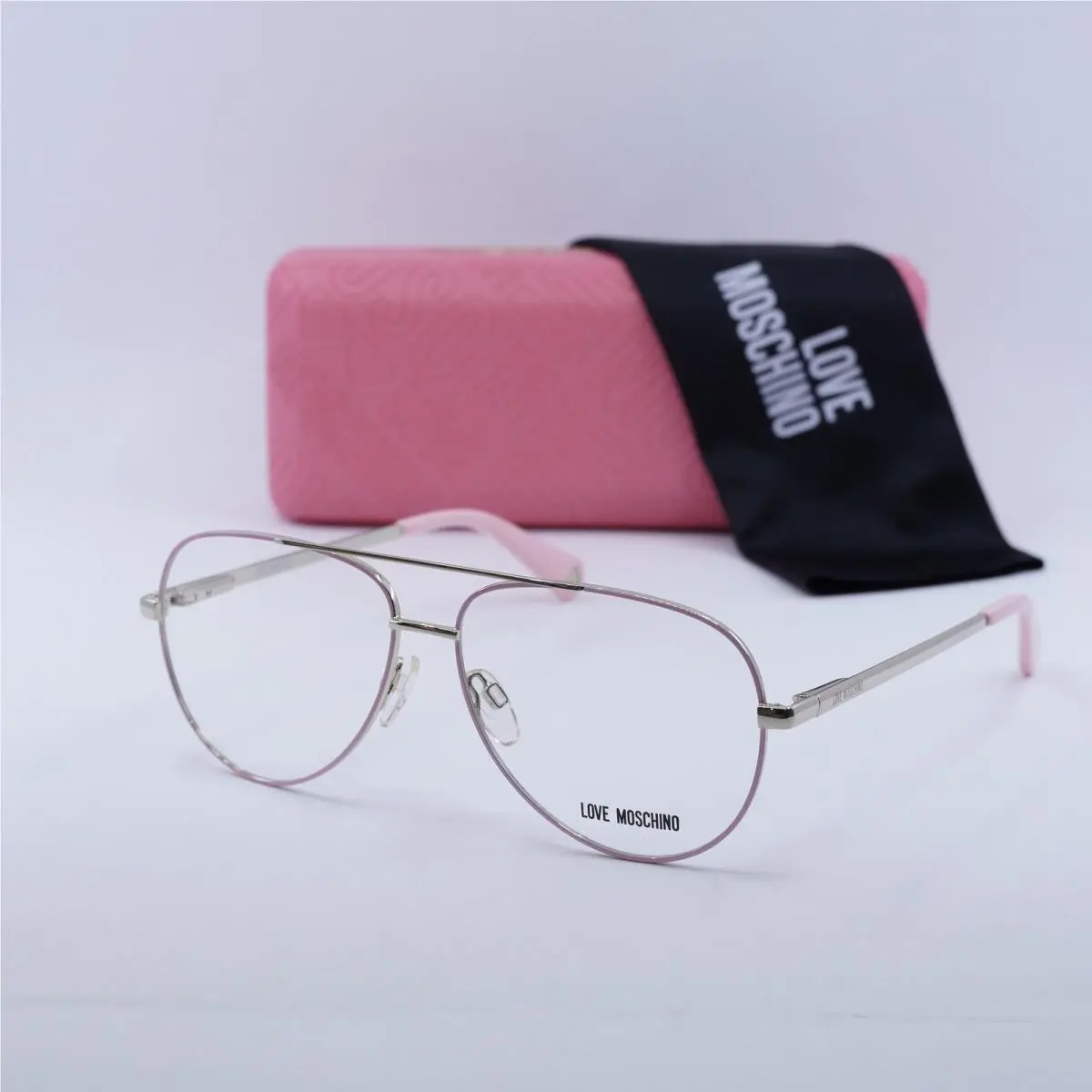 Moschino Love MOL531/SAM 035J00 Gold/pink 56mm Eyeglasses