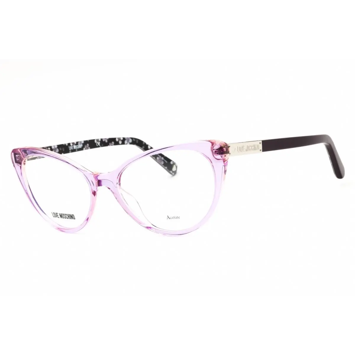 Moschino Love MOL573 B3V Eyeglasses Violet Frame 54mm