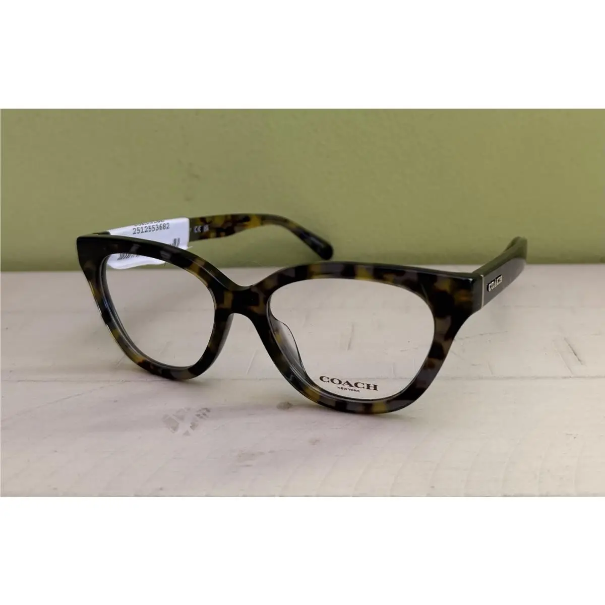 Coach 6282U Tortoise 5851 Eyeglass Frames 52-17-140