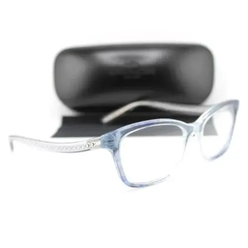 Coach HC 6181 5655 Transparent Blue Ombre /silver Eyeglasses 54-17