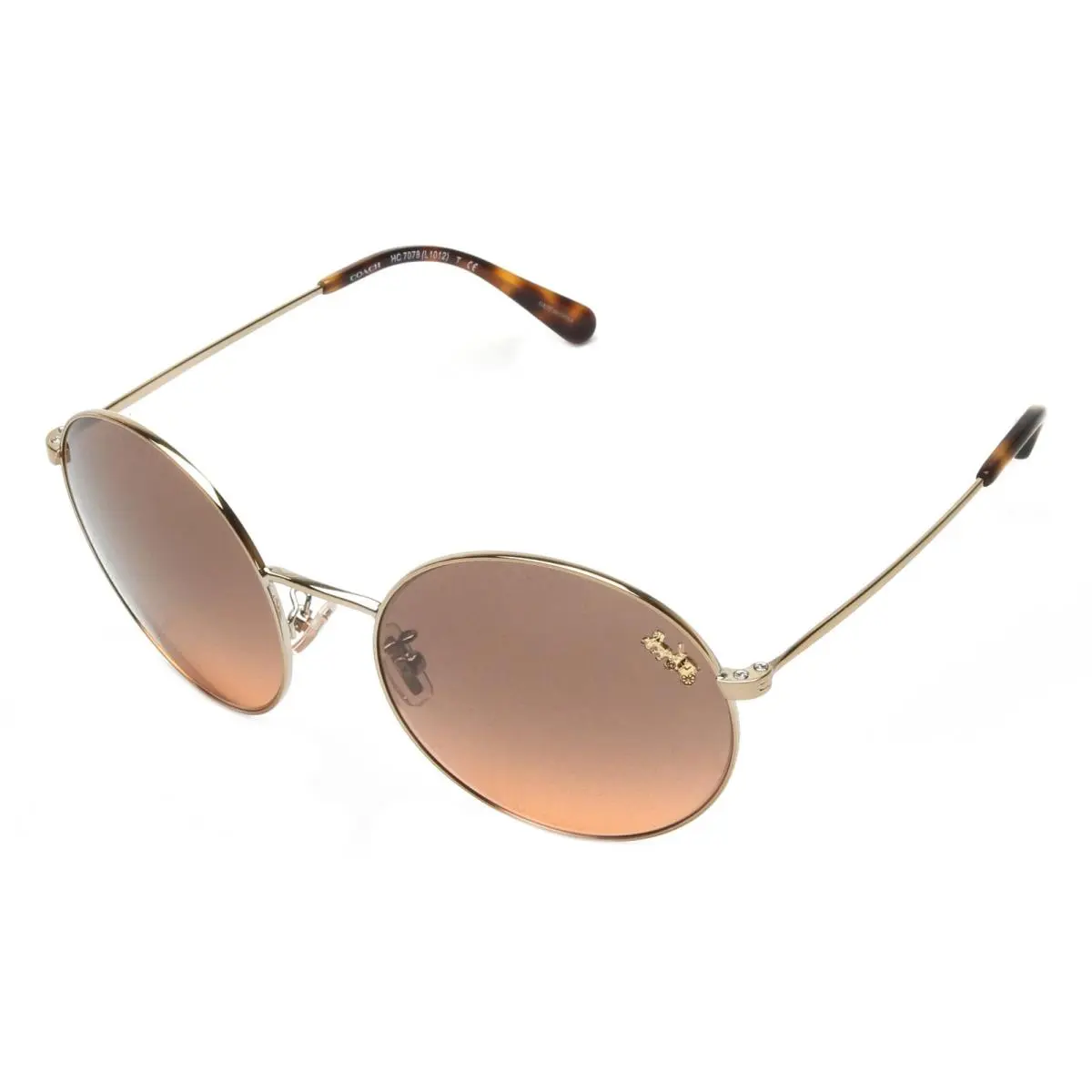 Coach Women`s Round Sunset Gradient Sunglasses HC7078-932295