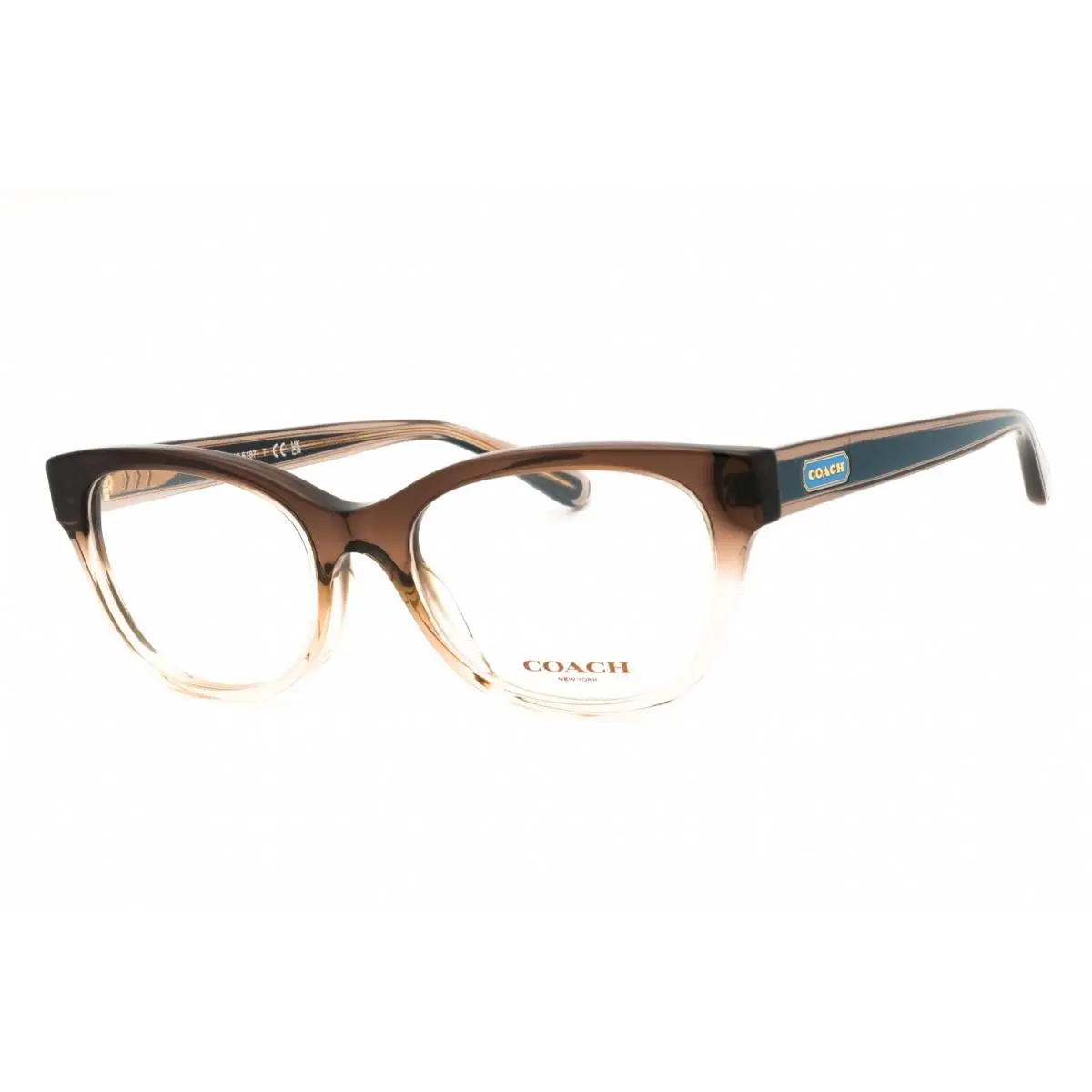Coach HC6187-5678-52 Eyeglasses Frame Size 52mm 18mm 140mm Brown Gradient Women