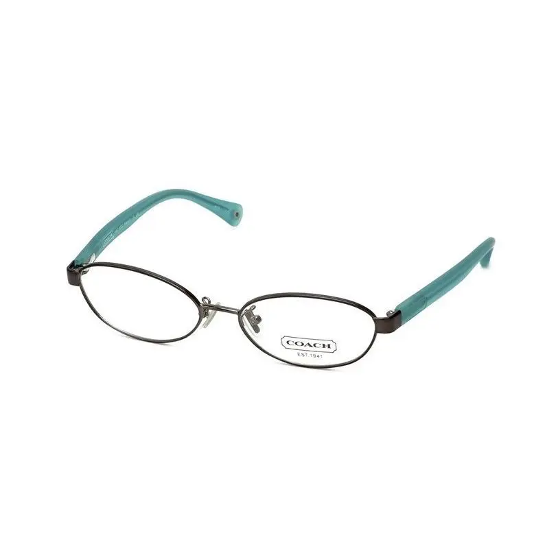 Coach Eyeglasses HC5032 9074 Randi Teal Blue/green Dark Silver Oval