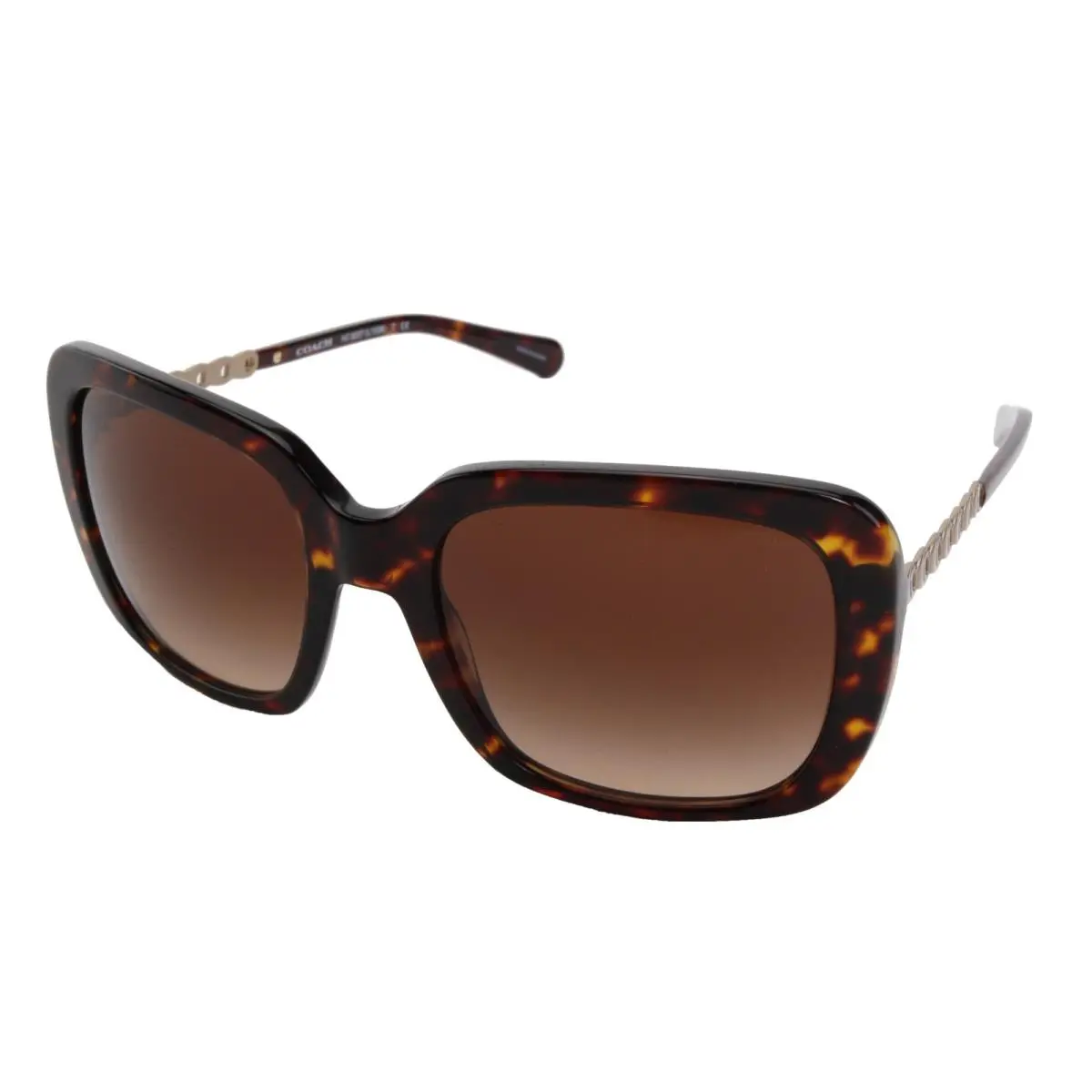 Coach Women`s Sunglasses Dark Tortoise Brown HC 8237 548574