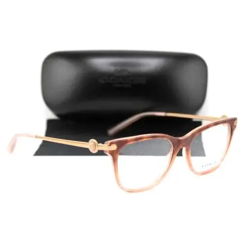 Coach HC 6176 5652 Peach Tortoise Gradient/gold Temple Authentc Eyeglasses 51-17