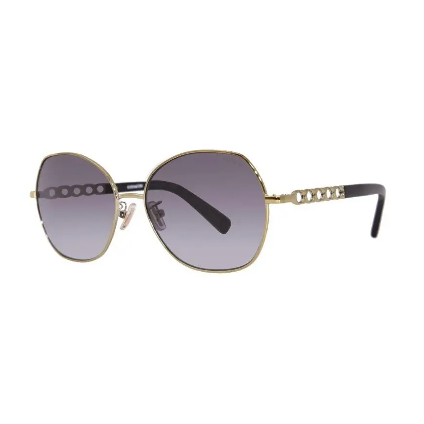 Coach Women`s Sunglasses HC7112 90058G Purple Silver Cha