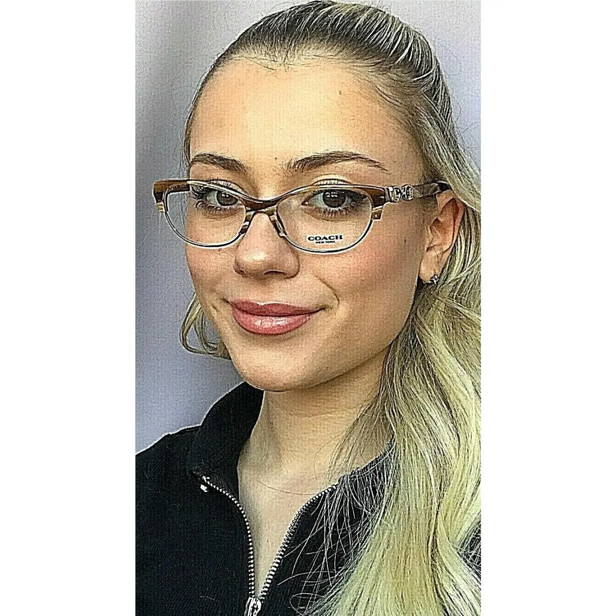 Coach HC 6350 7252 Light Brown 51mm Women`s Eyeglasses Frame