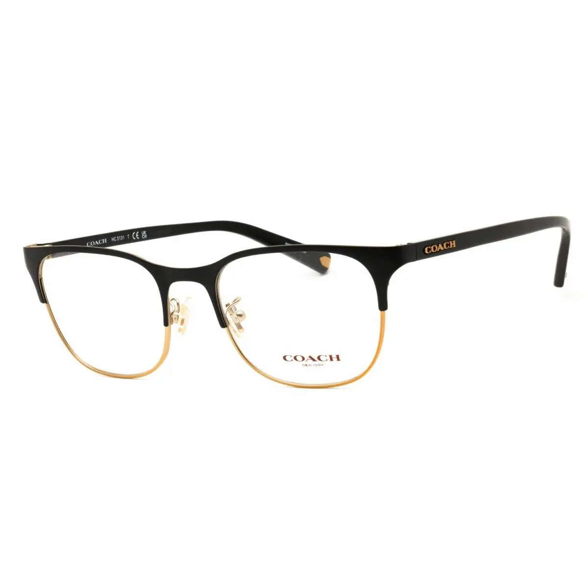 Coach HC5131-9346-51 Eyeglasses Frame Size 51mm 19mm 145mm Goldblack Women 7251