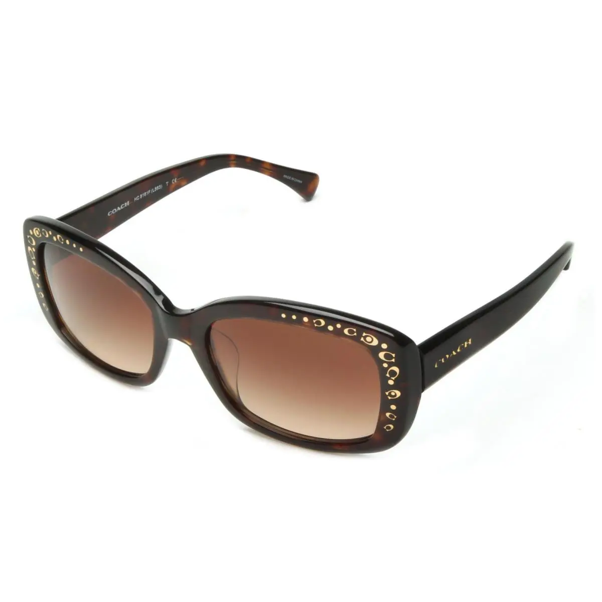 Coach Women`s Sunglasses Dark Havana Brown HC8161-512013