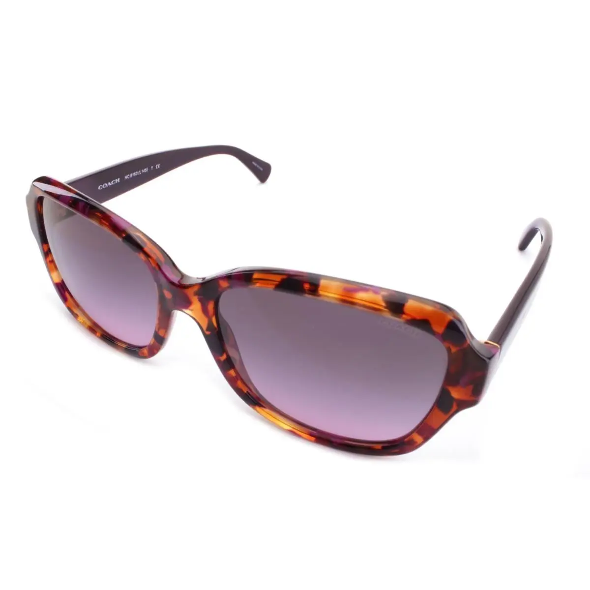 Coach Women`s Sunglasses Havana Brown Purple Confetti HC8160 533990