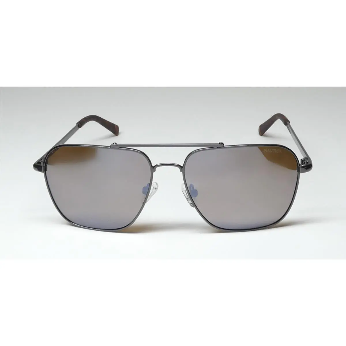 Nautica sunglasses - N9208s - Matte Gunmetal / Tortoise, Frame: Gray, Lens: Brown