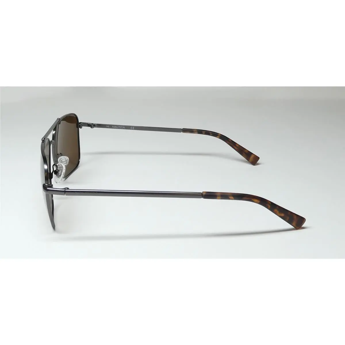 Nautica sunglasses - N9208s - Matte Gunmetal / Tortoise, Frame: Gray, Lens: Brown