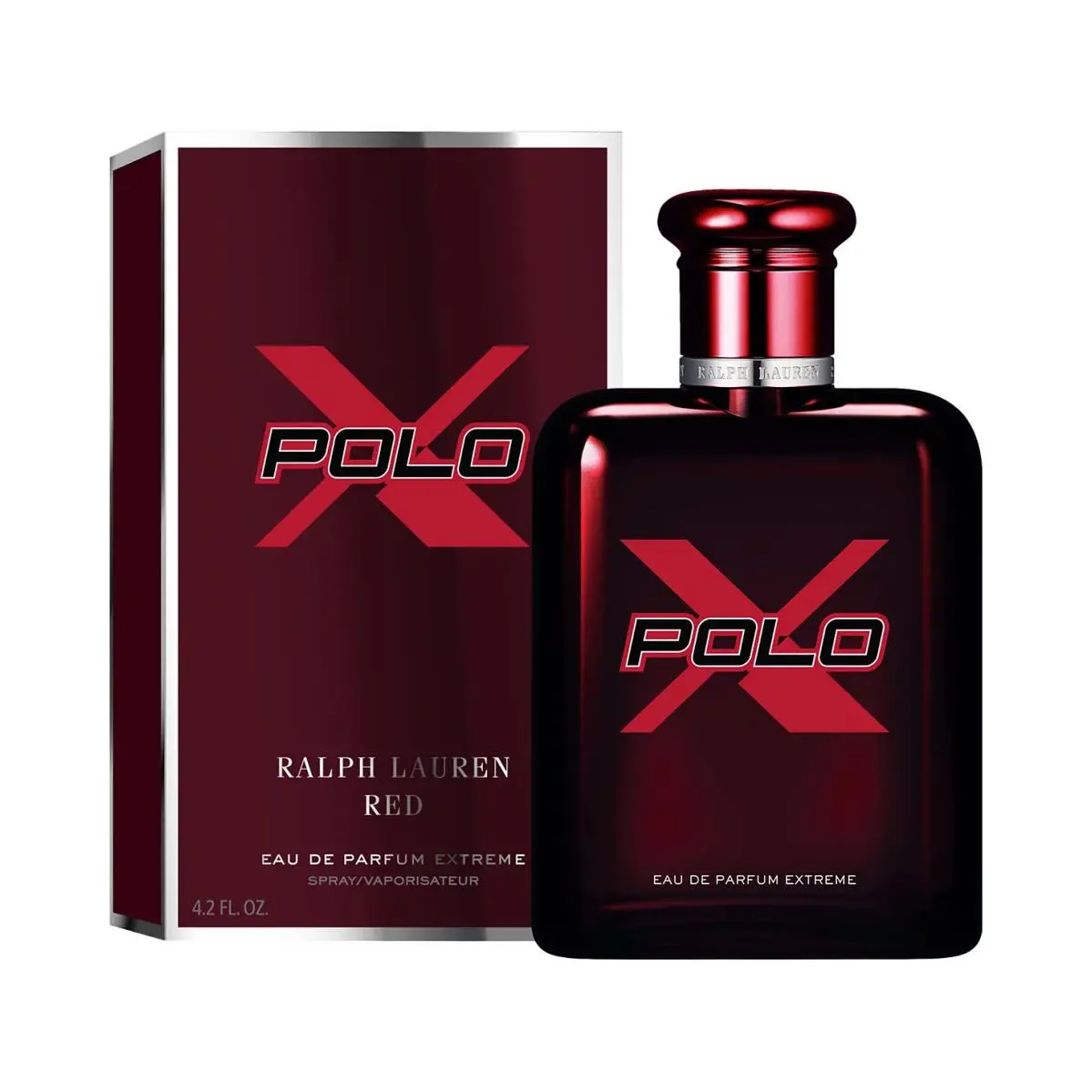 Polo Red Extreme by Ralph Lauren 4.2oz Eau De Parfum For Men Box