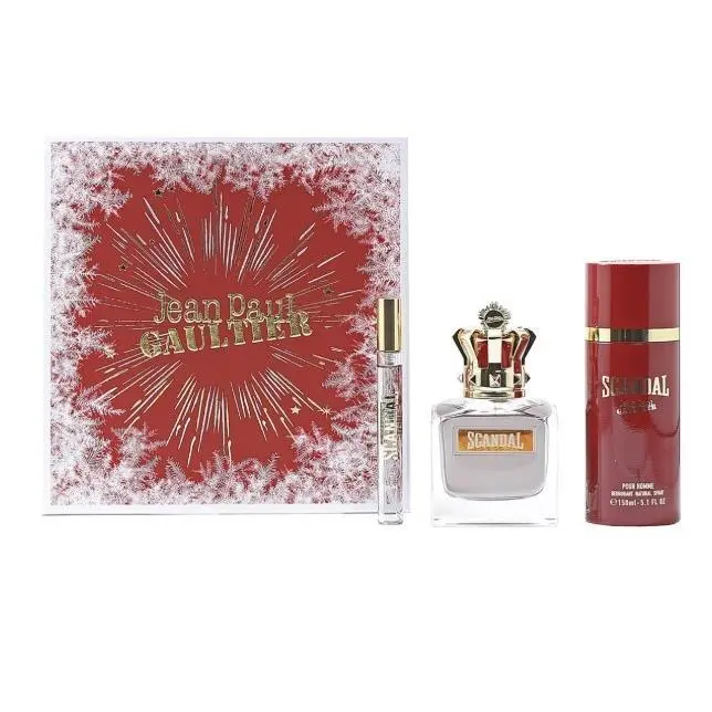 Perfect For The Holidays Jean Paul Gaultier Men`s Scandal Perfume Set