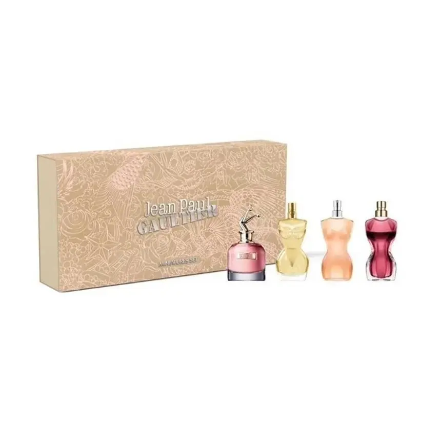 Jean Paul Gaultier Women 4PCS Mini Set 0.2 oz Scandal Divine Classic La Belle